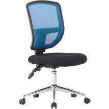 Blue office operator chair - mesh back - nexus