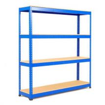 Rapid 1 2440hx1525wx760d blue 4 chipboard shelves