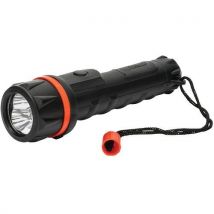 Unbreakable rubber torch 3 leds