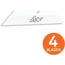 White slice ceramic replacement pointed blades