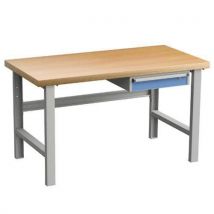 600kg workbench with single drawer unit 750x1500mm