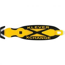 Yellow narrow recessed safety knife - metal tape cutter