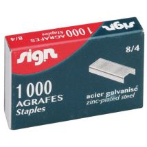 Pack of 10 - Sign 8/4 Staples - Box Of 1000
