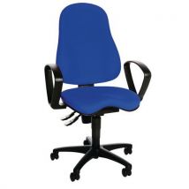 Sitness 10 ergonomic office chair blue base