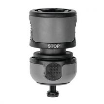 Dual-material plastic stop coupling - ø 15 and 19 mm - techn'o