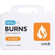 Small burns first aid kit in weather proof case - surefill