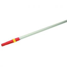 Telescopic extension painting pole for rollers and mini rollers