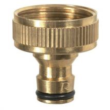 Multifunctional 1-in brass tap connector