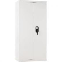 Grey filing cupboard - electronic lock - 1950x1200x500mm