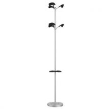 Advantage coat stand metal grey/black