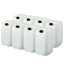 10L Stackable Jerry Can with 51mm Cap - Durable Plastic Water Storage - 226x194x324mm