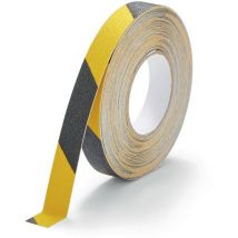 Duraline grip 15m yellow/black anti-slip 25mm tape r13