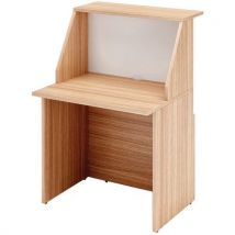 Musa tall counter L 80 cm walnut/white