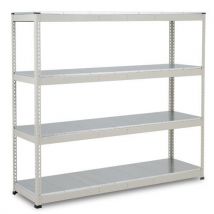 Rapid 1 2440hx1525wx915mmd grey 4 galvanized shelves