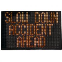 Full-colour vms for smart traffic control with radar