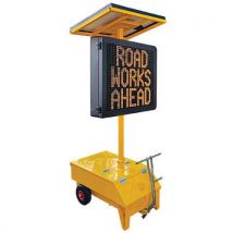 Solar-powered vms for quick traffic and event updates
