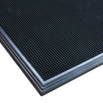 Disinfectant mat black 600 x 800 x 19 mm