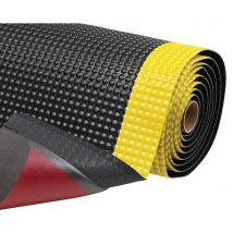 Anti-fatigue bubble mat black/yellow 910 x 1500 x 19 mm