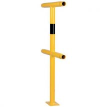 Central post height 1 m dia. 48 mm for safety barrier