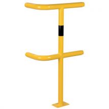 Corner post height 1 m dia. 48 mm for safety barrier
