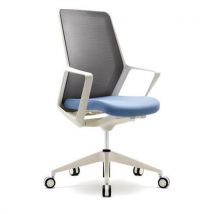 Flow task chair white frame