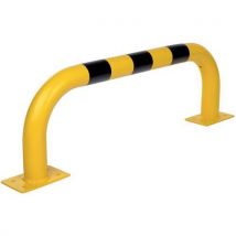 Steel guard rail dia. 76 mm 1000 x 350 mm