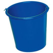 Round bucket 10 L blue polyethylene _150578