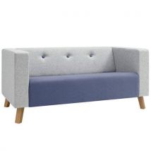 Jensen sofa purple and grey