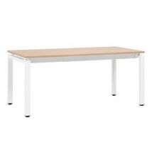 Oblique desk 1600mm beech