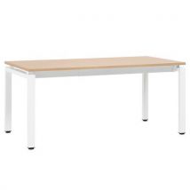 Oblique desk 1400mm beech