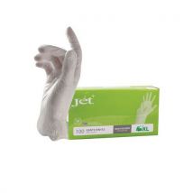 Powder-free disposable vinyl gloves - size 10