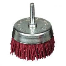 Cup brush diameter 75 abrasive wire strong grit