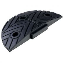 Speed bump h 75 mm black starter piece 250x420x75 mm