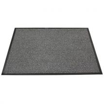 Indoor entrance mat 90 x 120 cm anthracite
