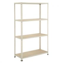 Rapid 2 2440hx1220wx305mmd grey 4 chipboard shelves