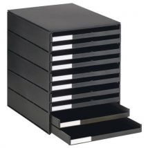 Module styroval 10 open drawers eco noi r - ecological