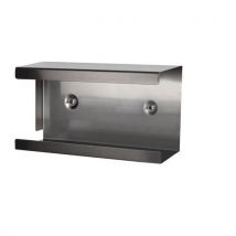 Stainless steel wall bracket for box gloves or tissues