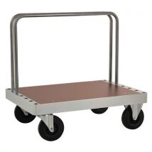 Platform trolley with 2 loadbars 930x800x1200mm 800kg