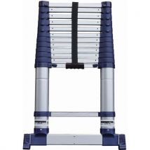 Telescopic ladder - aluminium - 3.8m xtend proseries