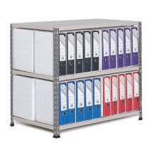 Rapid 2 blue a4 laf store double depth40 file cap wh boxes
