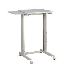 Light grey multi purpose computer table 1040x600x500mm