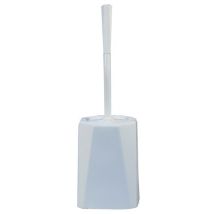 Fully enclosed toilet brush and holder