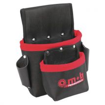 Tool holder with fabric pockets