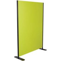 Colibri melamine panel partition 80 x 180 cm lime