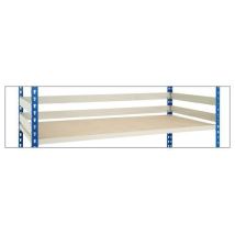 Rapid 2 side stop to fit 305mm deep shelves - orange