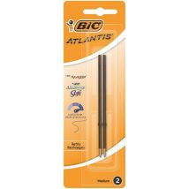 Bic atlantis soft black refills - bic