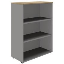 Mid-high shelving height 123.2 cm light oak