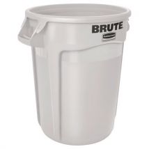 Brute round container white 76 l ext. Diam.:495 mm - h 580 mm