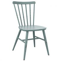 Spin aluminium side chair blue