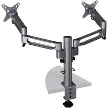 Monitor stand with double clamp max. Load 25 kg